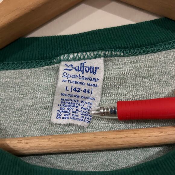 Vintage 1974 Baylor Bears Football SWC Ringer Shirt - Picture 3 of 3